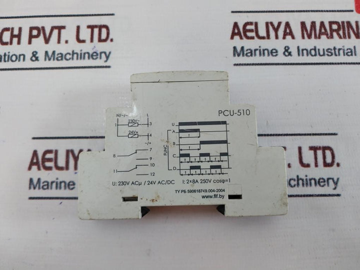 F&F Pcu-510 Time Relay 24V Ac/Dc