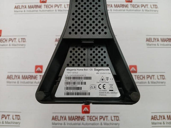 F@St 5670V2 Home Box Wireless Router With Adapter 12Vdc Sagemcom