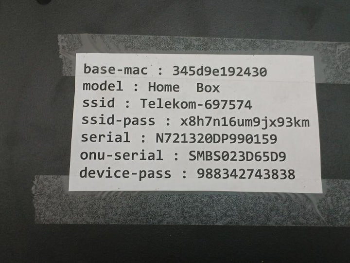 F@St 5670V2 Home Box Wireless Router With Adapter 12Vdc Sagemcom
