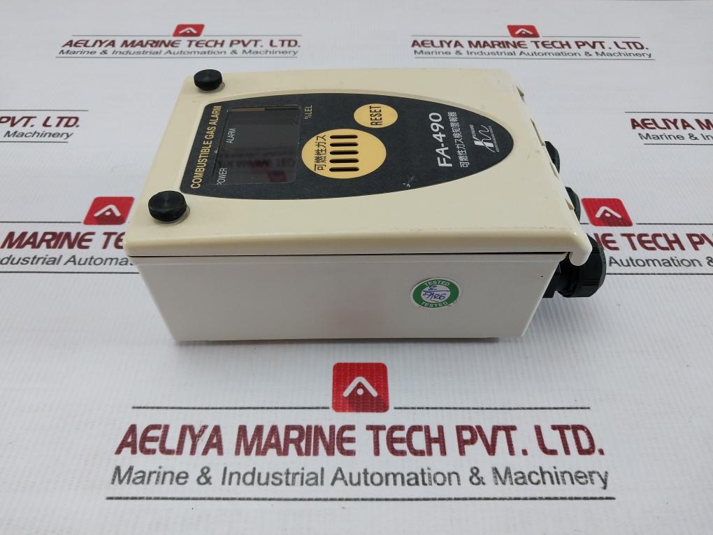 Fa-490 Komyo Rikagaku Kogyo Gas Detector Alarm Unit For Single Point Monitoring