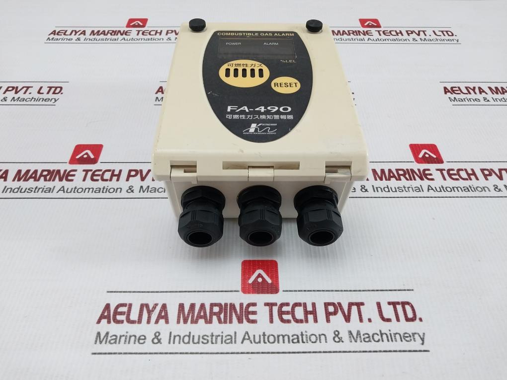 Fa-490 Komyo Rikagaku Kogyo Gas Detector Alarm Unit For Single Point Monitoring