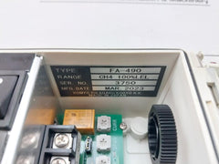 Fa-490 Komyo Rikagaku Kogyo Gas Detector Alarm Unit For Single Point Monitoring