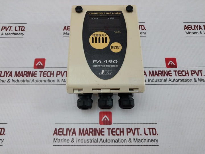 Fa-490 Komyo Rikagaku Kogyo Gas Detector Alarm Unit For Single Point Monitoring