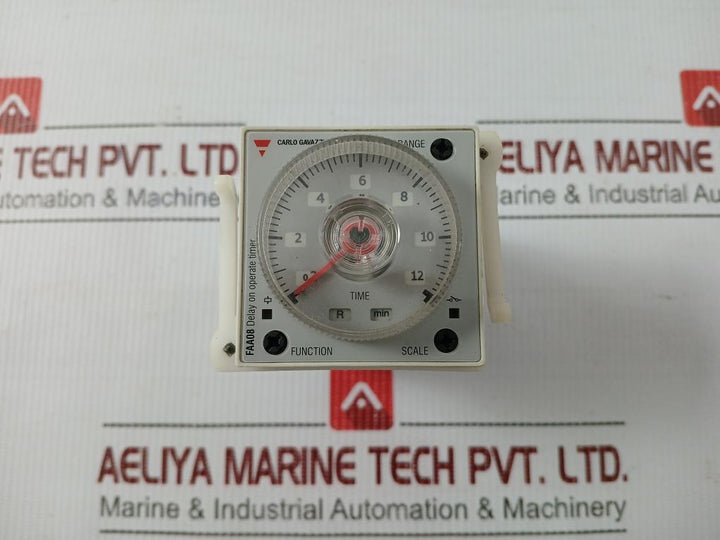 Faa08Dw24 Carlo Gavazzi 12-240Vac 1.5W Ip20 Delay On Operate Multifunction Timer