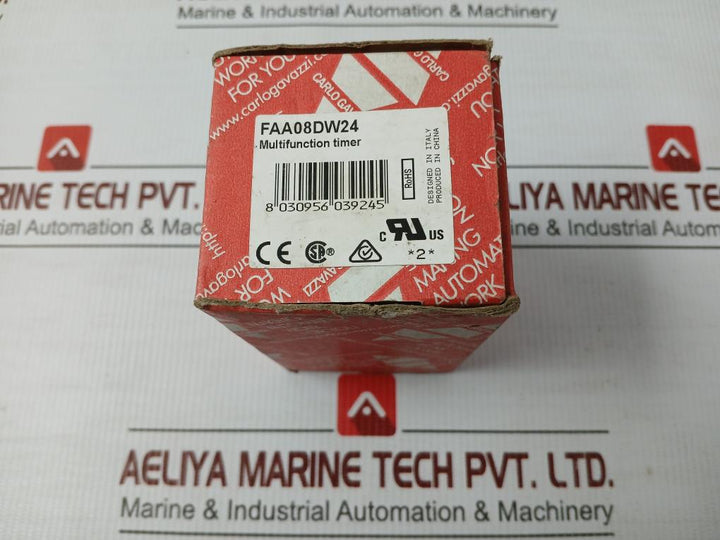 Faa08Dw24 Carlo Gavazzi Analog Time Delay Relay 50/60Hz 250Vac