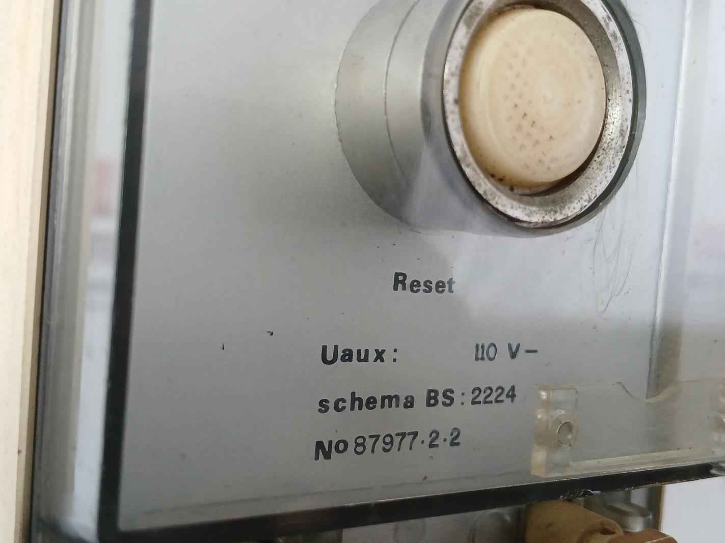 Fabbrica Italiana M2Sb1A.3 Relay Uaux.110V-