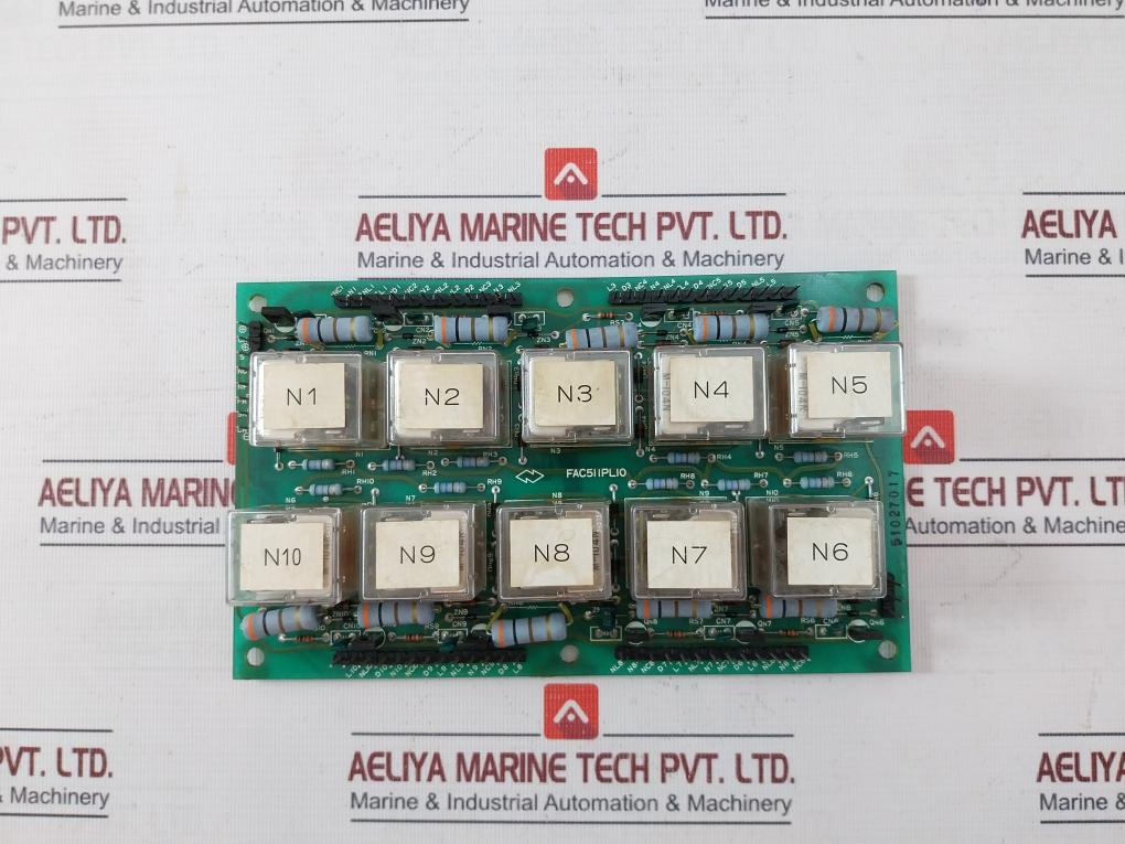 Fac511Pl10 Printed Circuit Board Card 51027017