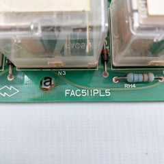 Fac511pl5 Printed Circuit Board Card Fac5iipl5 218016