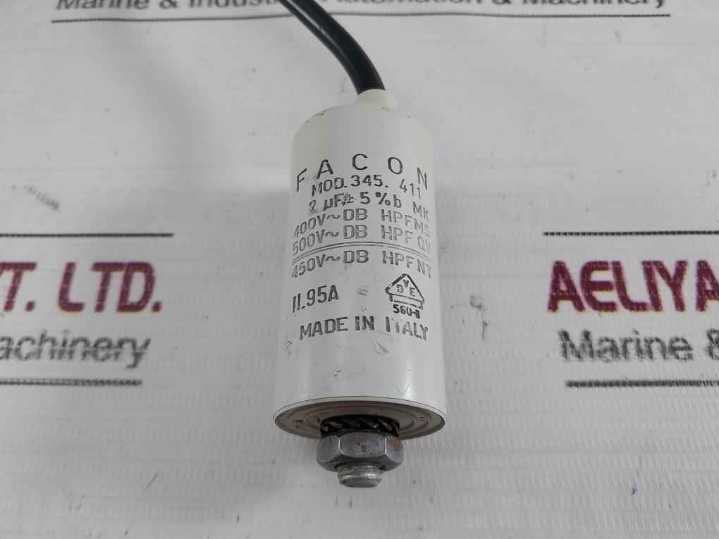 Facon 345.411 Motor Capacitor 400V~Db 95A