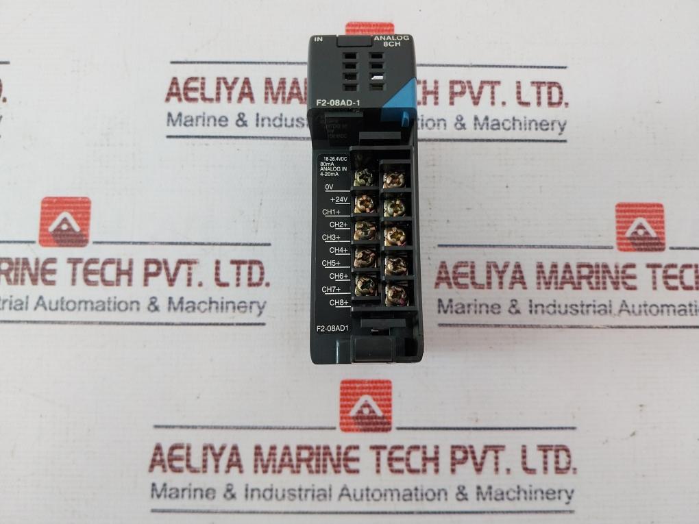 Facts Engineering F2-08Ad-1 Analog Current Input Module 4-20Ma 94V-0 80Ma