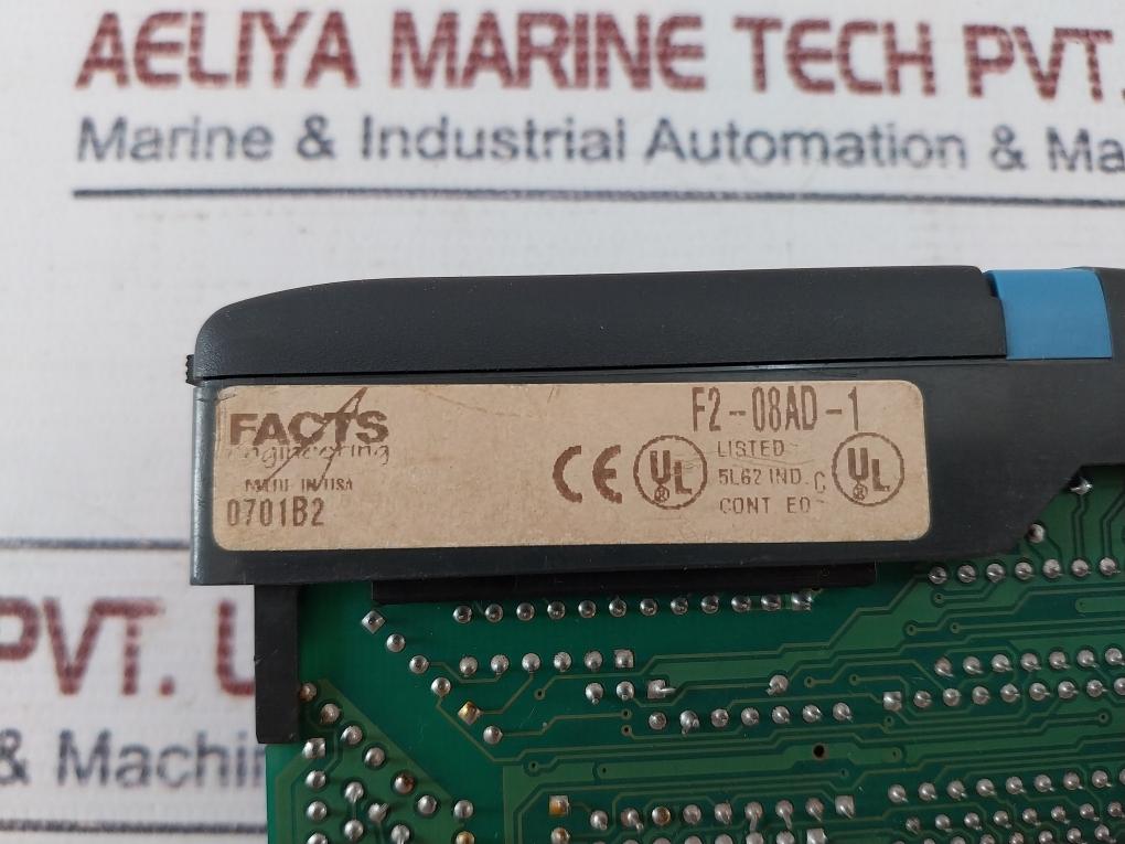 Facts Engineering F2-08Ad-1 Analog Current Input Module 4-20Ma 94V-0 80Ma