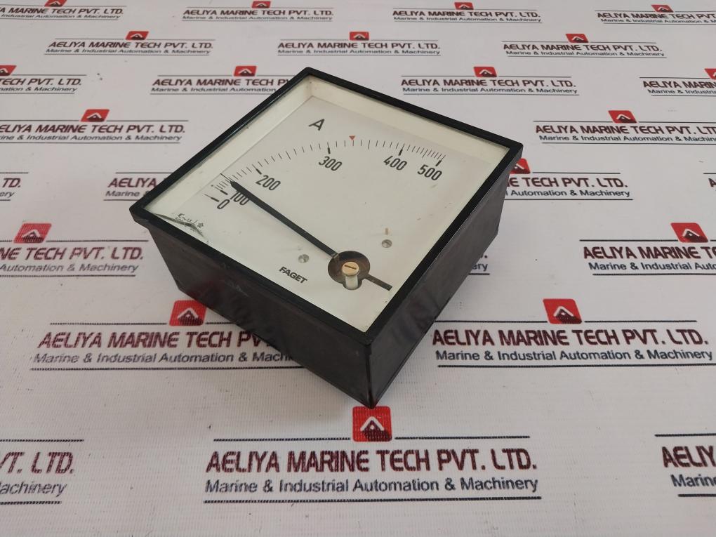 Faget 0-500 A Analog Ac Ammeter 500/5 60Hz