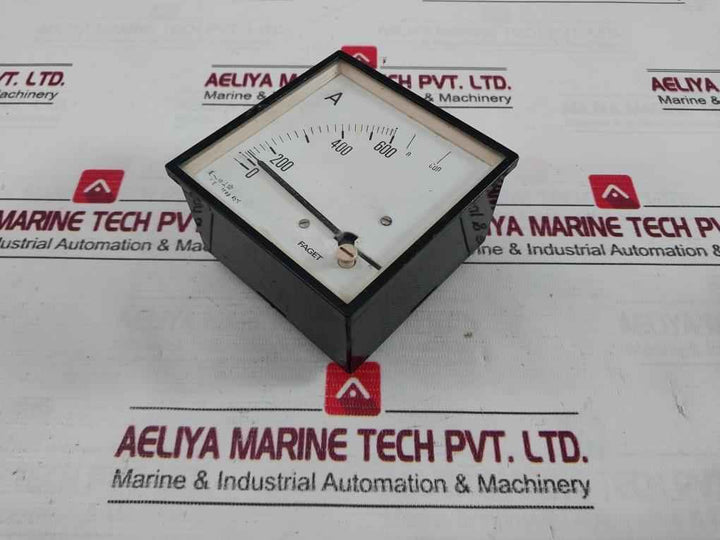 Faget Ammeter 0 To 600/5000A Trop 45°C