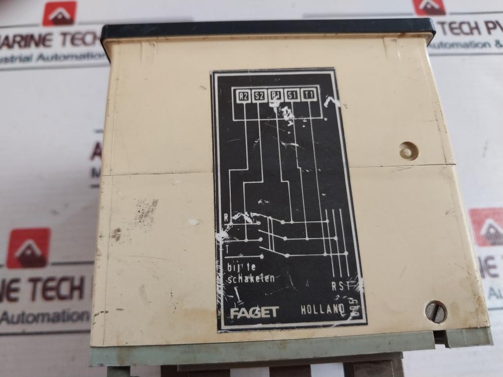 Faget 120V 60Hz Analog Panel Meter