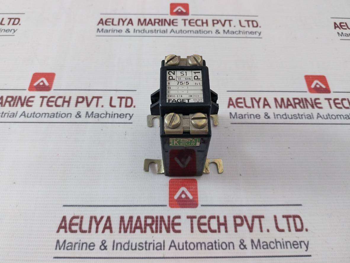 Faget Rm60-e2A Current Transformer 50-60Hz 0.6/3Kv 2-3Va