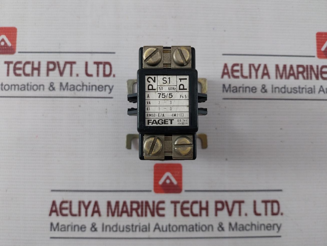 Faget Rm60-e2A Current Transformer 50-60Hz 0.6/3Kv 2-3Va