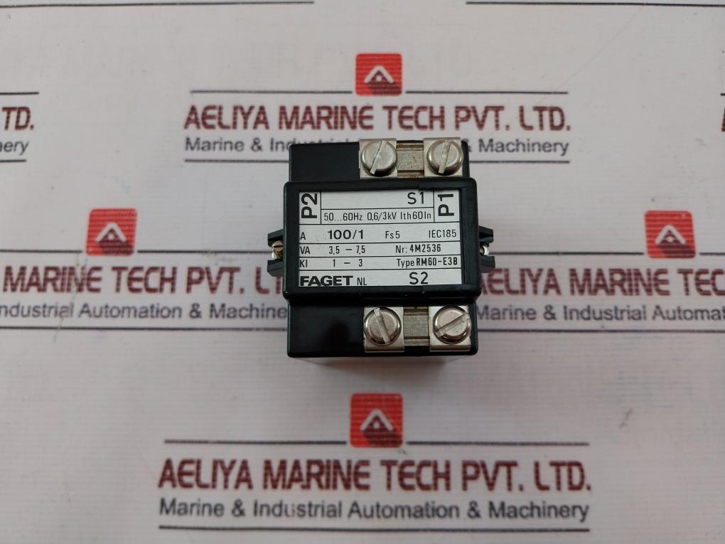 Faget Rm60-e3B Current Transformer 50…60Hz