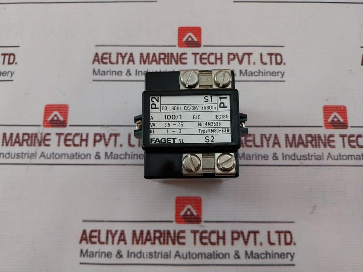 Faget Rm60-e3B Current Transformer 50…60Hz
