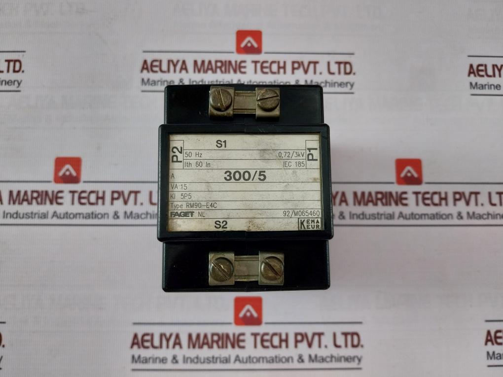 Faget Rm90-e4C Current Transformer 0.72/3 Kv 50Hz Iec 185