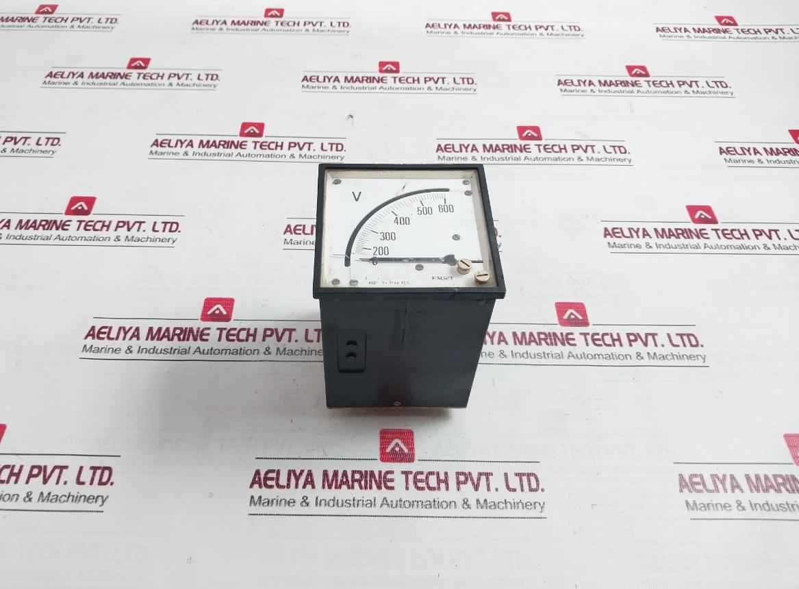 Faget Voltmeter 0-600V 45C