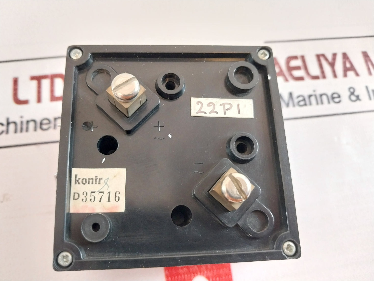 Faget 0-2/5A Ampere Panel Meter