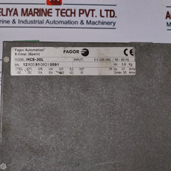 Fagor Mcs-30L Brushless Ac Servo Drive 3 X 220 Vac/50-60Hz