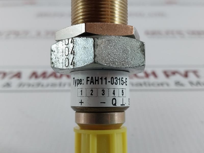 Fah11-0315-e Speed Sensor Noris Revision: A