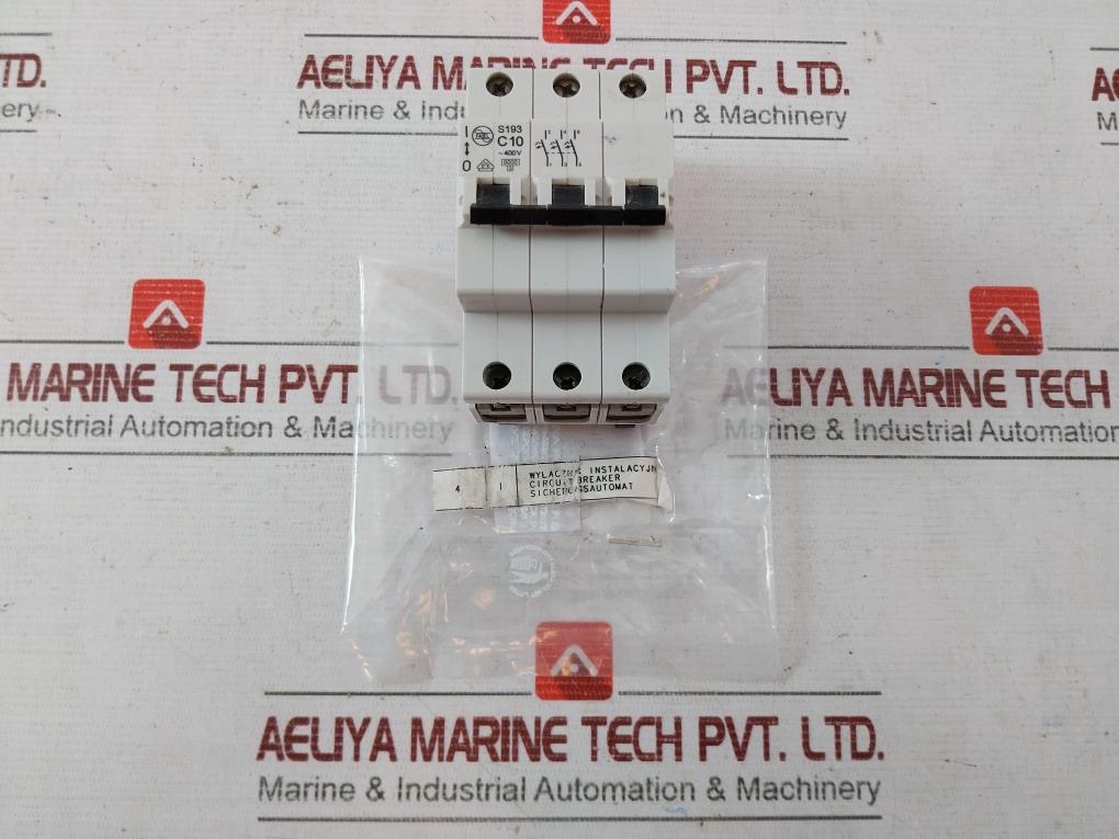 Faiel S193 Circuit Breaker Fuse Switch C10 6000/3 9437