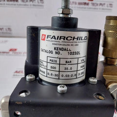 Fairchild 10232L Pressure Regulator Ed-1825 500 Psig 35.0 Bar 3500 Kpa