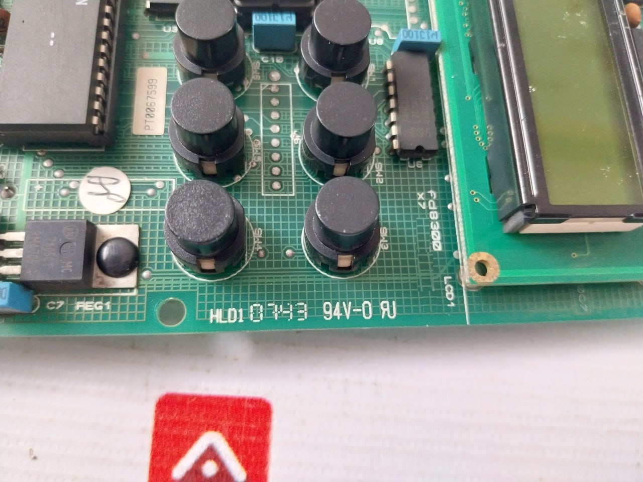 Fairford Electronics Fd8300 Display Board Pt0067599