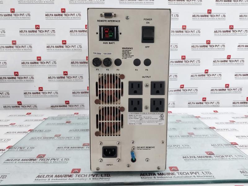 FALCON ED-1500-1 Uninterruptible Power System 15A 250V