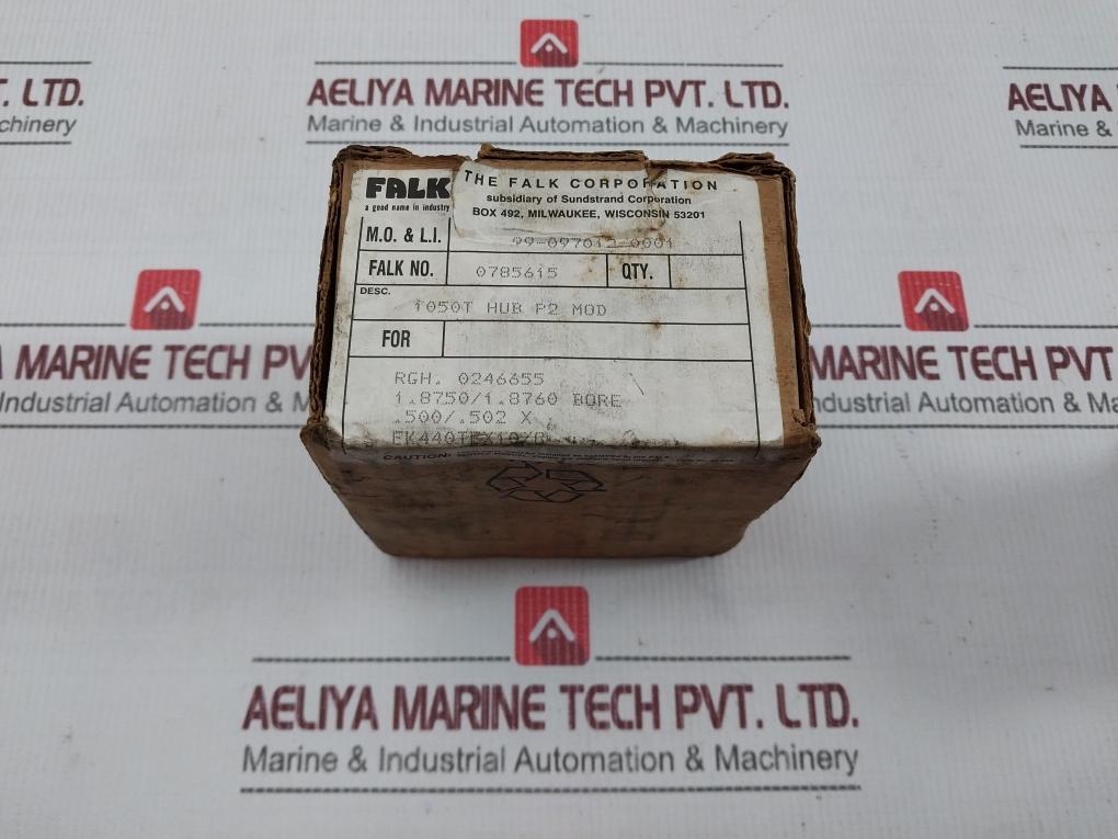 Falk 0785615 Steelflex Coupling Hub 908500 1.8750/1.8760 Bore