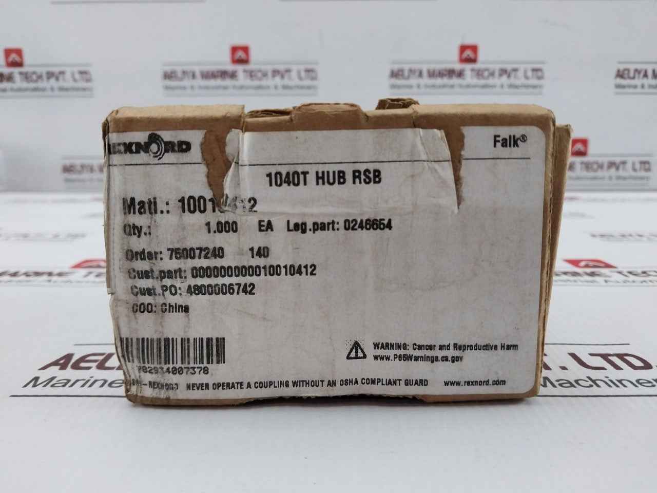 Falk 1040T Steelflex Grid Coupling Hex 1/4-20 X 3/16 0908500-k