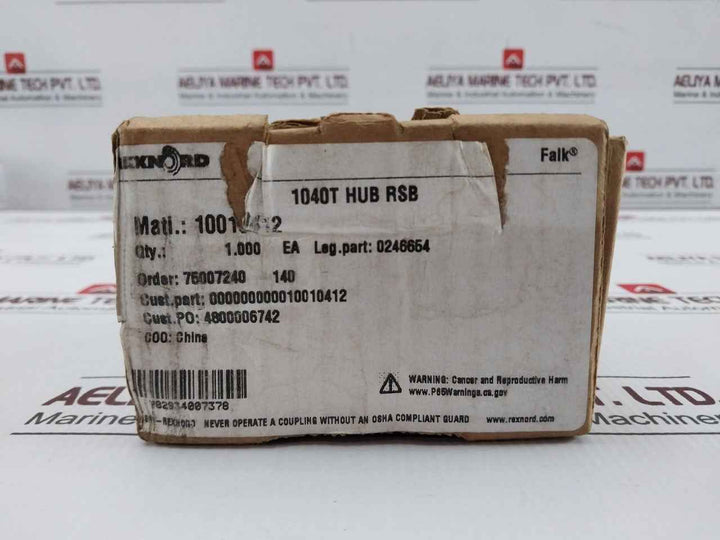 Falk 1040T Steelflex Grid Coupling Hex 1/4-20 X 3/16 0908500-k