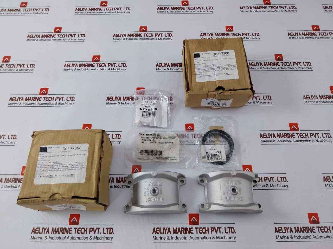 Falk 1050T10 Carbon Steel Flexible Coupling 435Nm Torque 50 Mm 135.10Mm Length