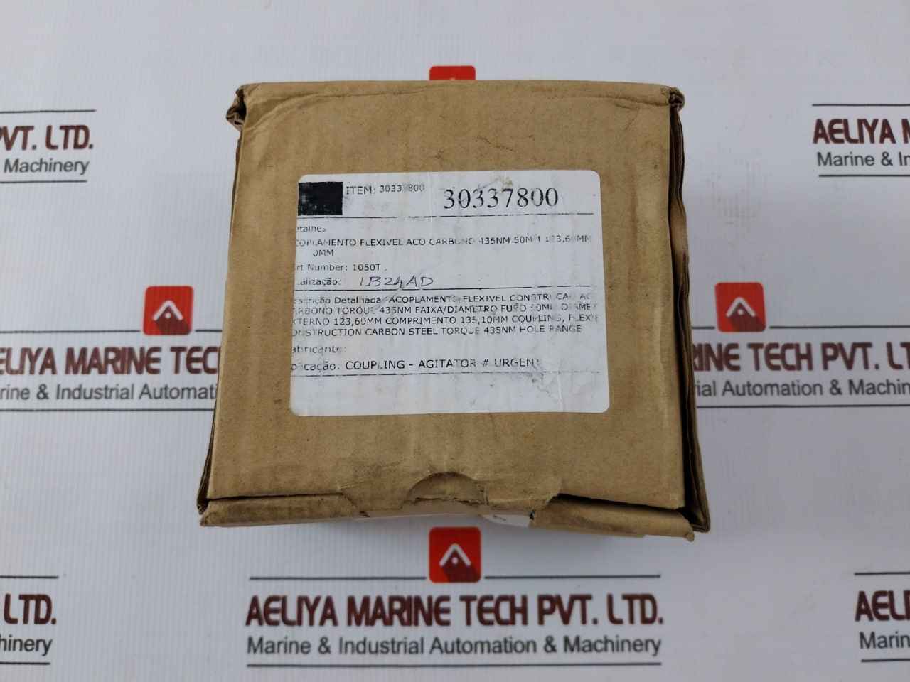 Falk 1050T10 Carbon Steel Flexible Coupling 435Nm Torque 50 Mm 135.10Mm Length