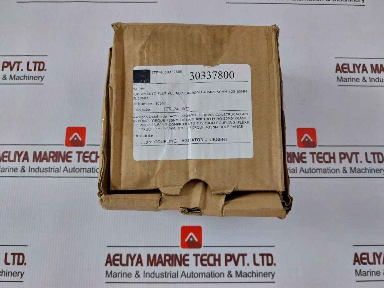 Falk 1050T10 Carbon Steel Flexible Coupling 435Nm Torque 50 Mm 135.10Mm Length