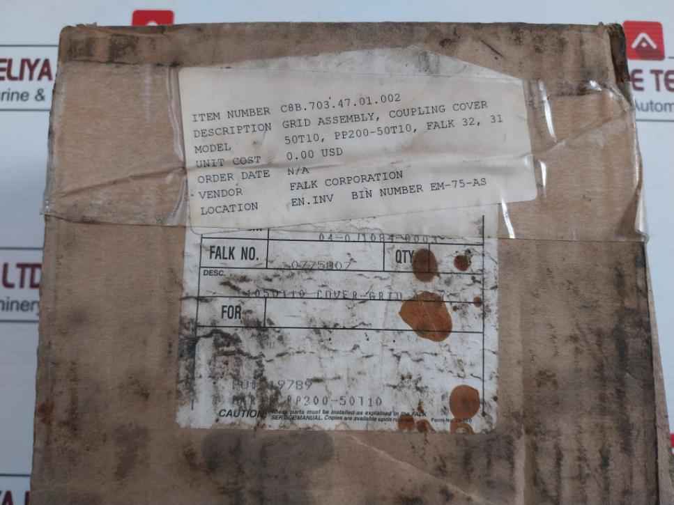 Falk 1050T10 Grid Coupling Cover Assembly & Seal Kit