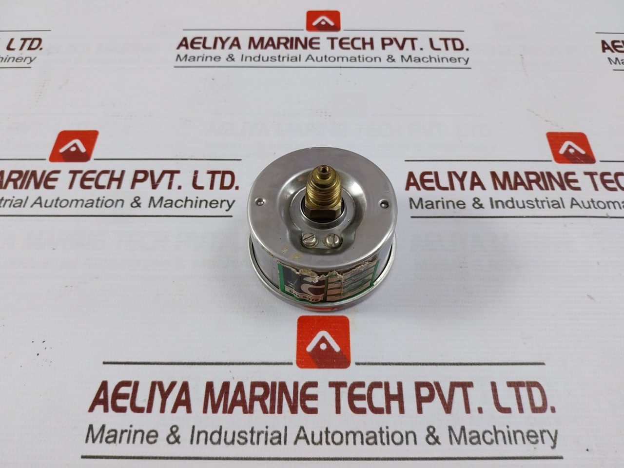 Famabras 14105-1 Manometer Pressure Gauge 0-6 Bar Stainless Steel