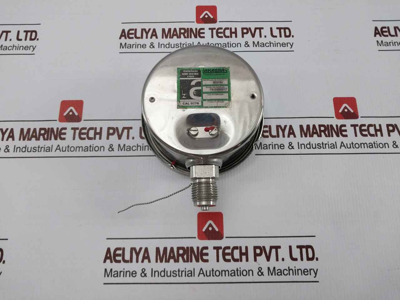 Famabras 14105-1 Pressure Gauge 0-10 Bar