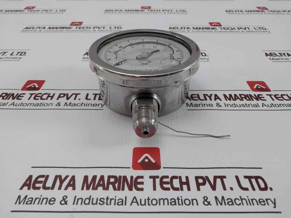 Famabras 14105-1 Pressure Gauge 0-10 Bar