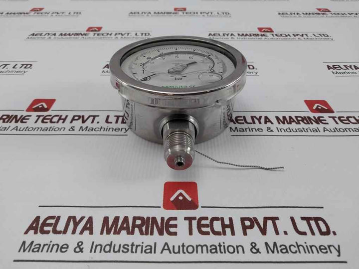 Famabras 14105-1 Pressure Gauge 0-10 Bar