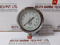 Famabras 14105-1 Pressure Gauge 0-10 Bar Class A1