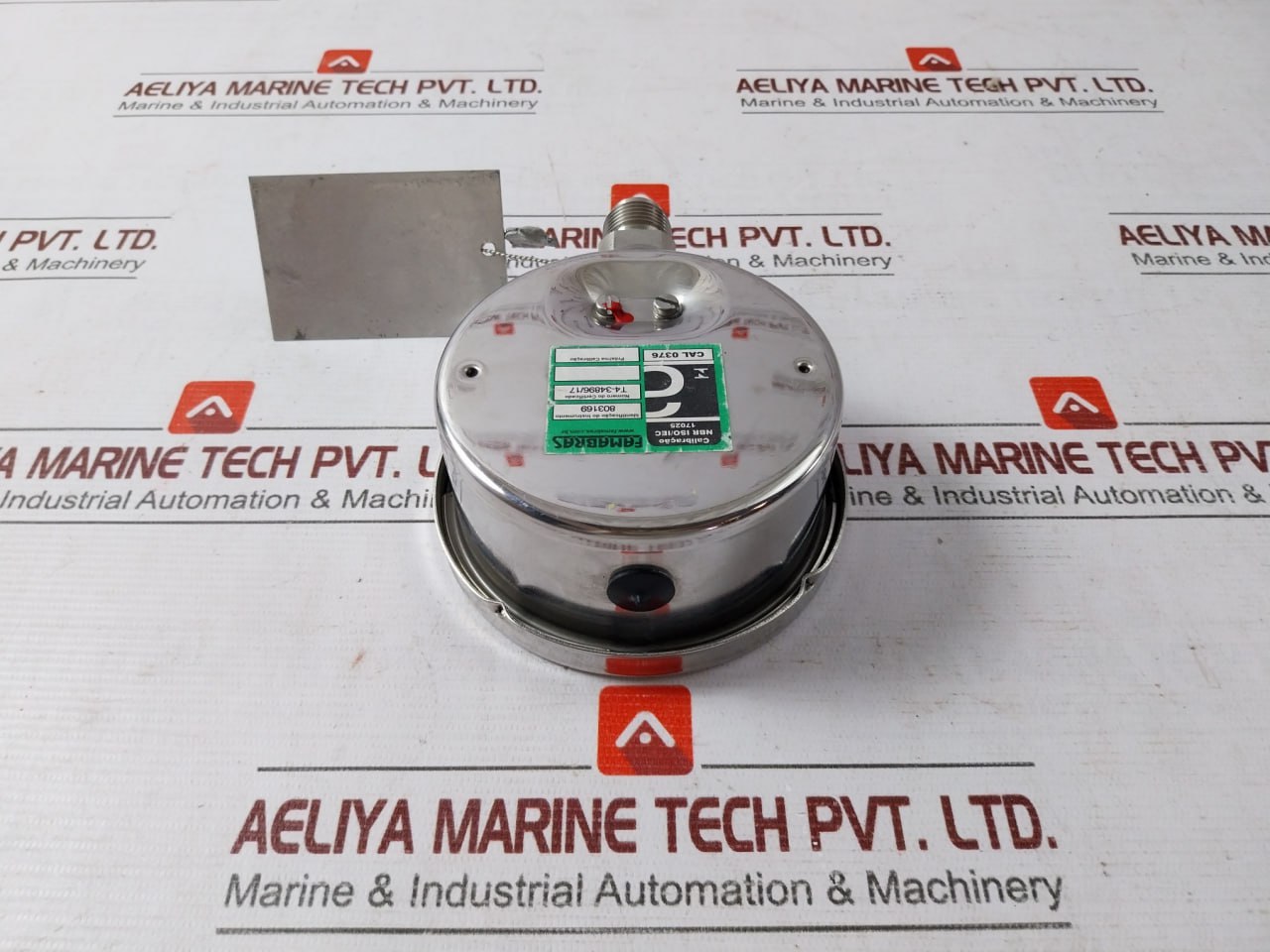 Famabras 14105-1 Pressure Gauge 0-10 Bar Class A1