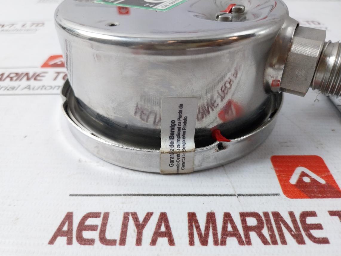 Famabras 14105-1 Pressure Gauge 0-10 Bar Class A1