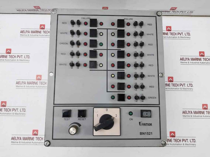 Famor Bn1521 Navigation And Signal Light Control Panel 230/24V 60Hz