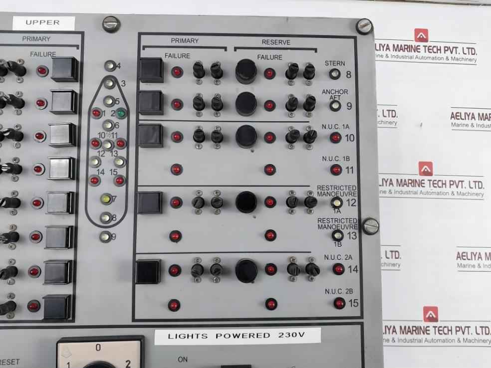 Famor Bn1522 Signal Light Control Panel 230/24V 220Vac