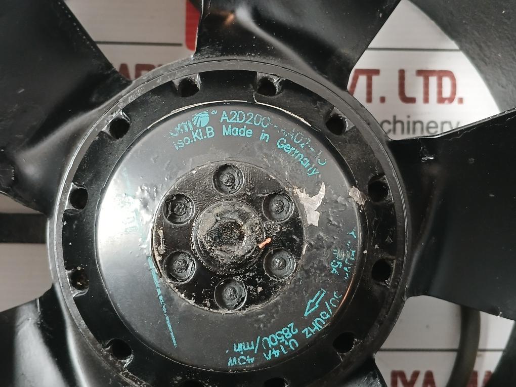 Fan A2D200-aa02-1 Brand Ebm 50/60 Hz Ip54