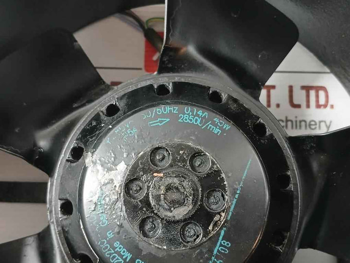 Fan A2D200-aa02-1 Brand Ebm 50/60 Hz Ip54