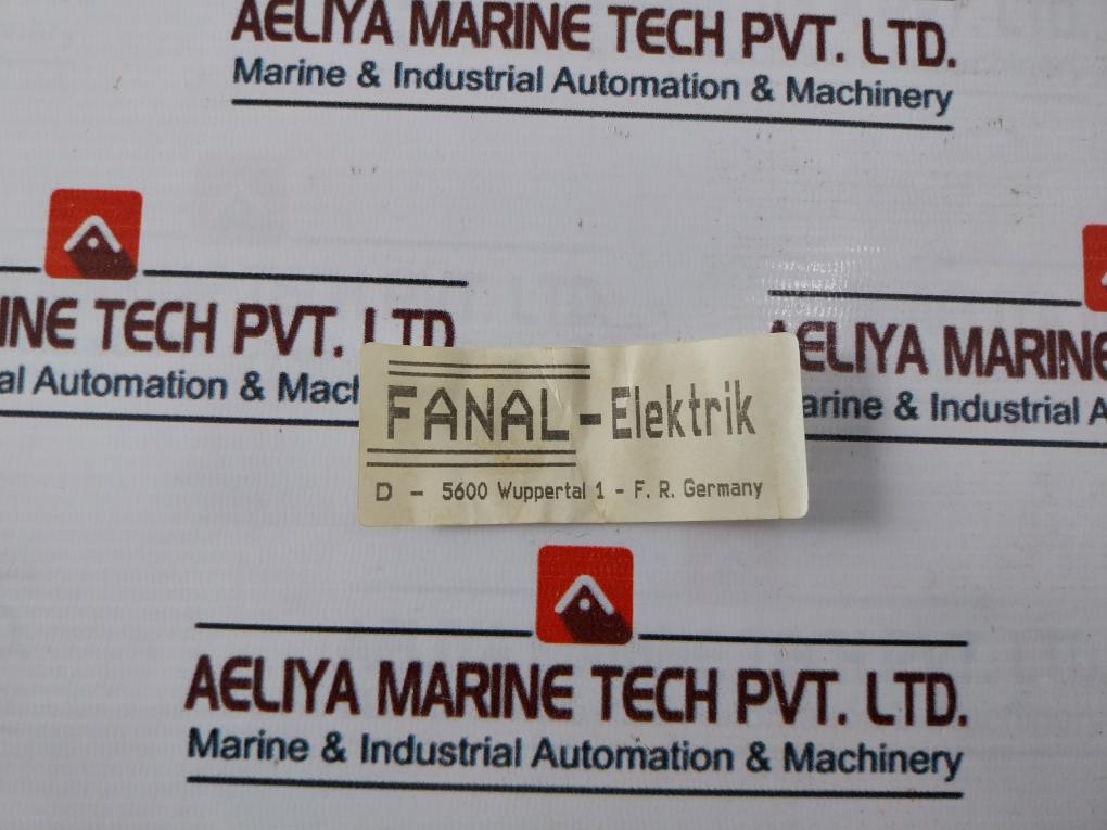 Fanal Br-ww Electronic Voltage Monitor Ac11 2.5A 220Vac
